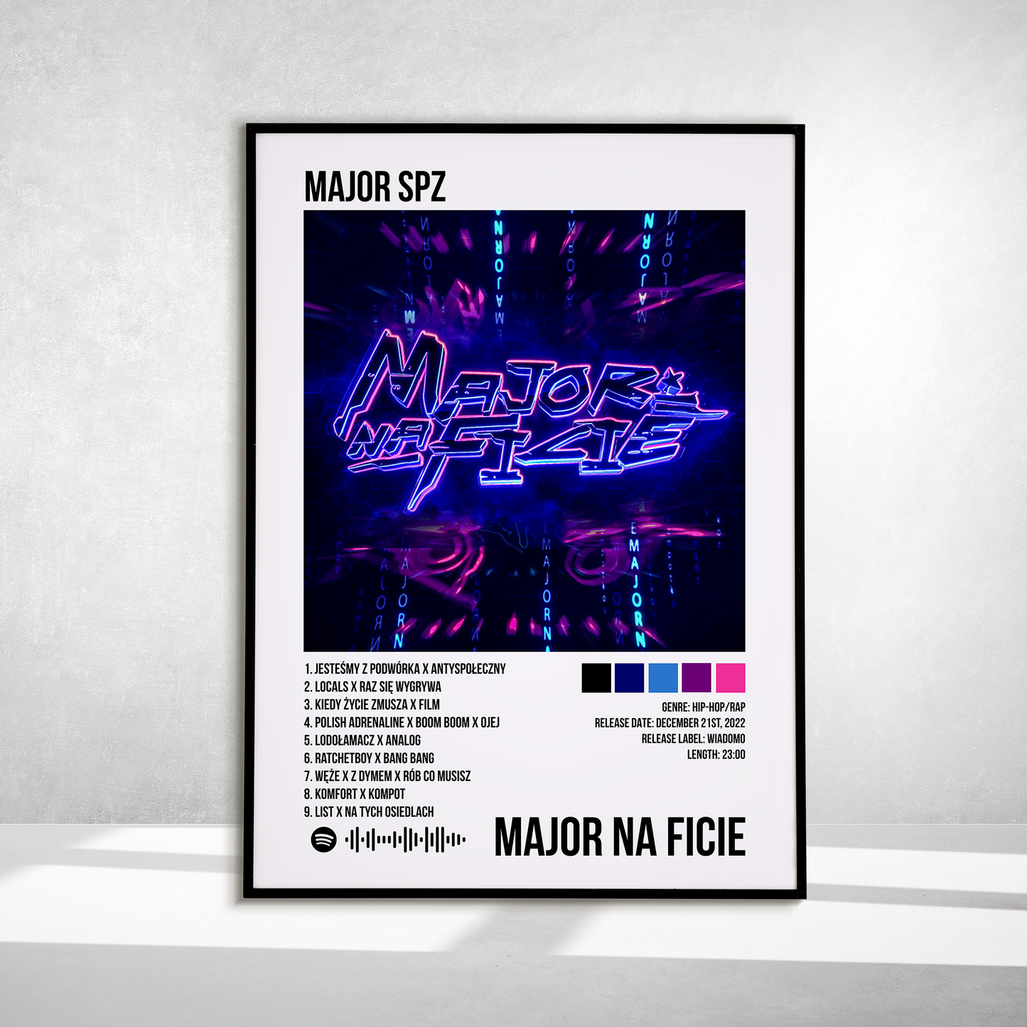 Major na ficie